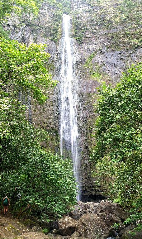 Hanakapiai Falls in Hawaii